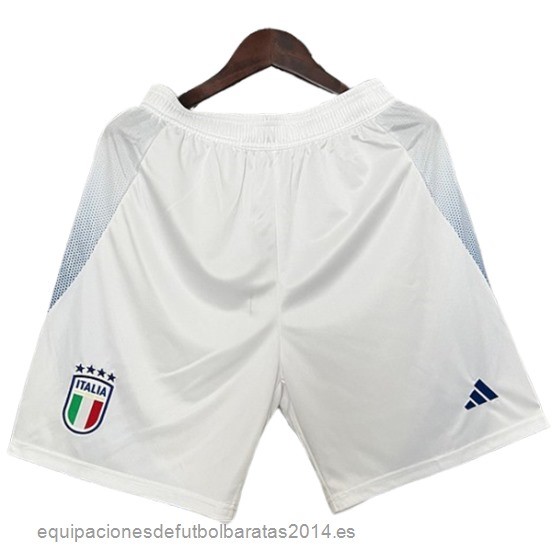 Nuevo 1ª Pantalones Italia 2024 Blanco Baratas